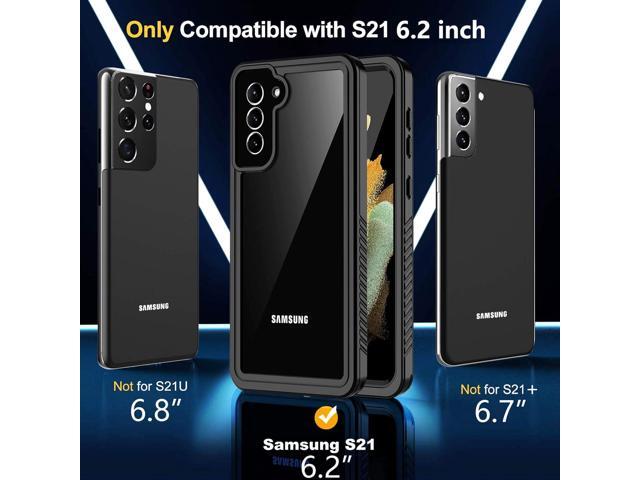 Oterkin for Samsung Galaxy S21 Waterproof Case with Built-in Screen Protector Dustproof Shockproof 360 Full Body Underwater Case for Samsung S21 5G...