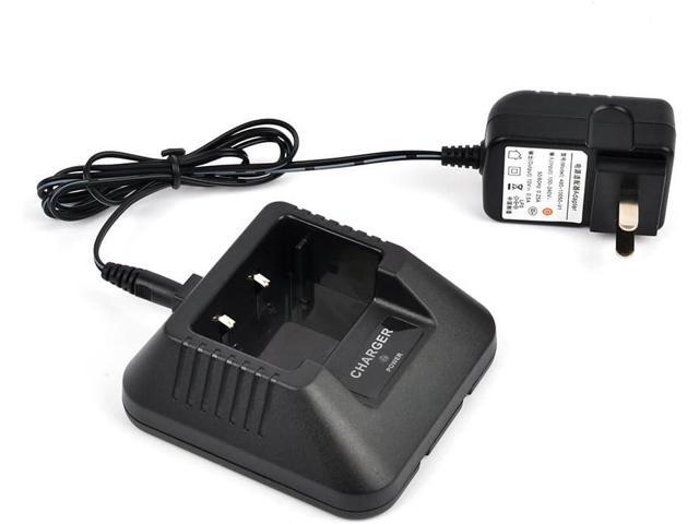 Walike Talkie Base Desktop Charger for Baofeng UV-5R UV-5RA UV-5RB UV-5RC UV-5RD UV-5RE UV-5Replus Two-Way Radio