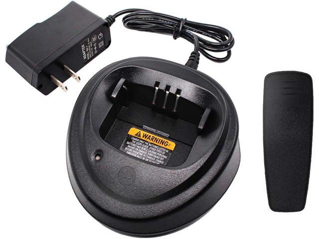 CP200 Charger for Motorola CP200 CP340 CP360 CP380 CP040 CP140 PM400 PR400 Radio Battery NNTN4496 NNTN4497 NNTN4970 Charger WPLN4137BR WPLN4137A...