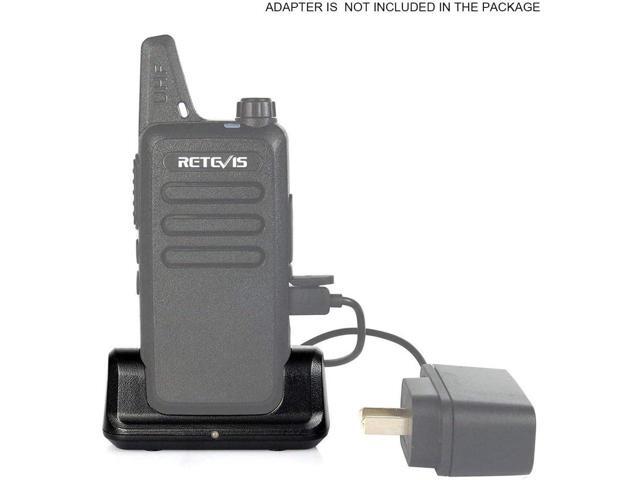 6 Pack Charging Base for Retevis RT22 RT22S Walkie Talkies Retevis RT22 Battery Charger Compatible for LUITON LT-316 WLN KD-C1 Zastone X6 Zeadio...