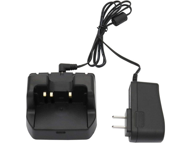 Karier Two-Way Radio Battery Desktop Charger for VX-160 VX-180 VX-210 VXA-200 VXA-220 FT-60R FT-250R FT-270R FNB-83 FNB-V94