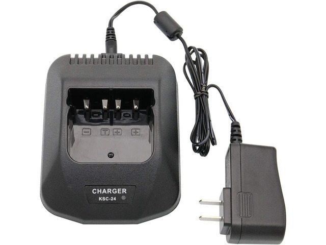 Karier KSC-24 Rapid Battery Charger for Kenwood Radio TK2100 TK3100 TK272 TK372 TK373 TK280 TK380 TK290 TK390 TK480 TK481 KNB-14 KNB-15 KNB-16...