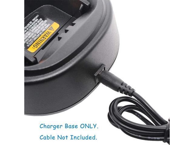 Aimtobest WPLN4137 Single-Unit Charger Base Compatible for Motorola CP200 CP200D CP200XLS CP040 CP140 PR400 EP450 DEP450 DP1400 Radio with Belt...