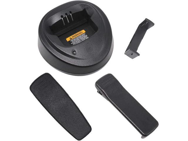 Aimtobest WPLN4137 Single-Unit Charger Base Compatible for Motorola CP200 CP200D CP200XLS CP040 CP140 PR400 EP450 DEP450 DP1400 Radio with Belt...