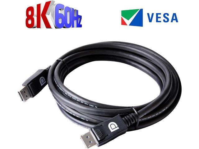 Club3D CAC-1060 VESA Certified DisplayPort to DisplayPort 1.4/Hbr3 M/M Cable DP 1.4 8K 60Hz 3m- 9.84ft