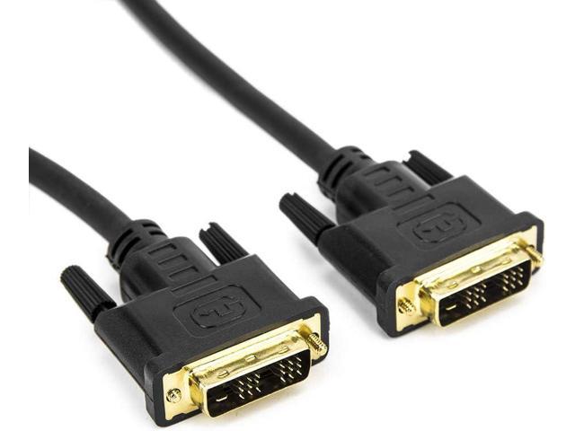 Rocstor Y10C186-B1 Premium 3 ft. DVI-D Single Link Cable - M/M - DVI Cable for use with Projectors, Video Devices, Monitors - 1m - 1 Pack - Male. photo