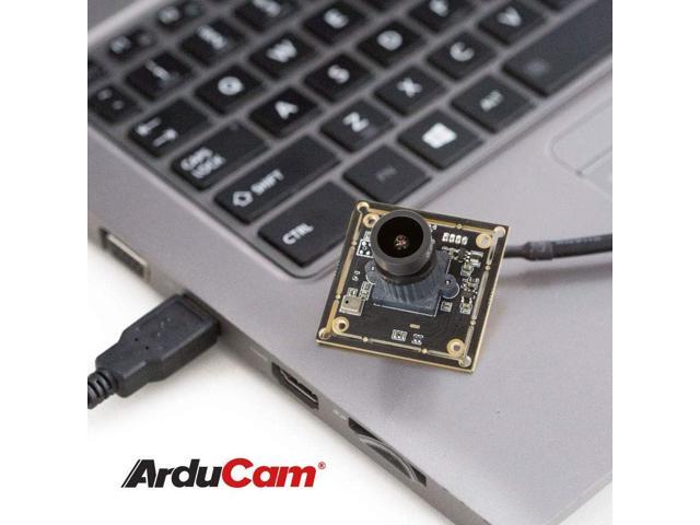 Arducam 1080P Low Light WDR USB Camera Module for Computer, 2MP 1/2.8 CMOS IMX291 100 Degree Wide Angle Mini UVC Webcam Board with Microphone,...