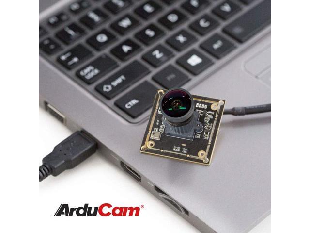 Arducam 1080P Low Light WDR Ultra Wide Angle USB Camera Module for Computer, 2MP CMOS IMX291 160 Degree Fisheye Mini UVC USB2.0 Webcam Board with...
