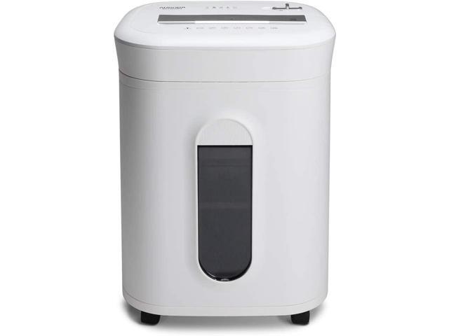 AU1060MA Professional Grade 10-Sheet High Security Micro-Cut Paper and Credit Card Shredder/ 60 Minutes/Security Level P-5, White, AU1060MA...