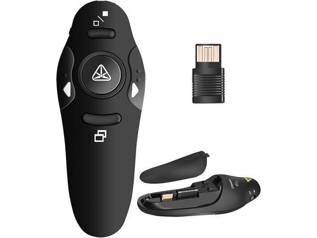 DinoFire Wireless Presenter RF 2.4GHz Remote Presentation USB Control PowerPoint PPT Clicker Pointer