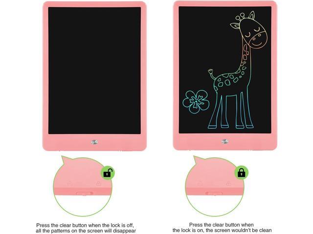 LCD Writing Tablet for Kids, 2 Pack Doodle Board Electronic Drawing Tablet 10 Inch Drawing Pad, Learning Toys Christmas Birthday Gifts for 3 4 5 6...