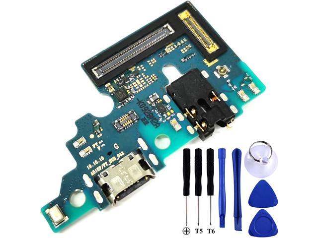 Galaxy A51 USB Charging Port Flex Cable Replacement SM-A515F Type C Charger Dock Board Flex Cable Connector for A51 A515F Port Flex Cable Repair...