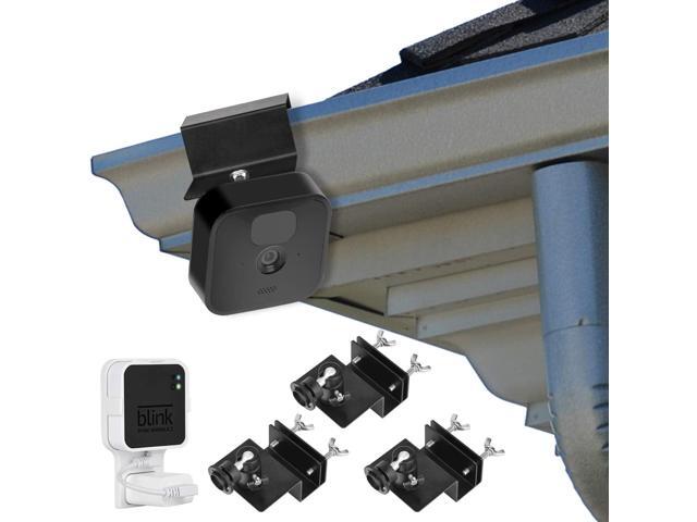3Pack Gutter Mount for Blink Outdoor (3rd Gen) XT3, with Outlet Wall Mount for Blink Sync Module 2, Perfect Vision for Your Blink Surveillance...