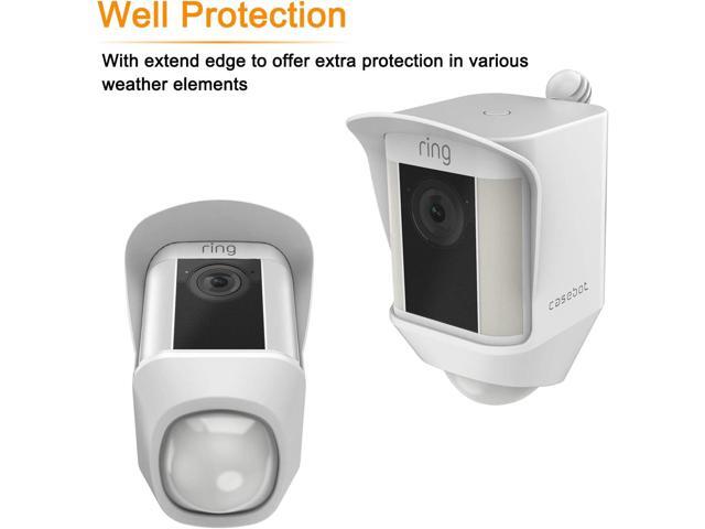Fintie Silicone Case for Ring Spotlight Cam, Soft Silicone Weather Resistant Protective Skin Cover for Ring Spotlight Battery HD Security Camera,...