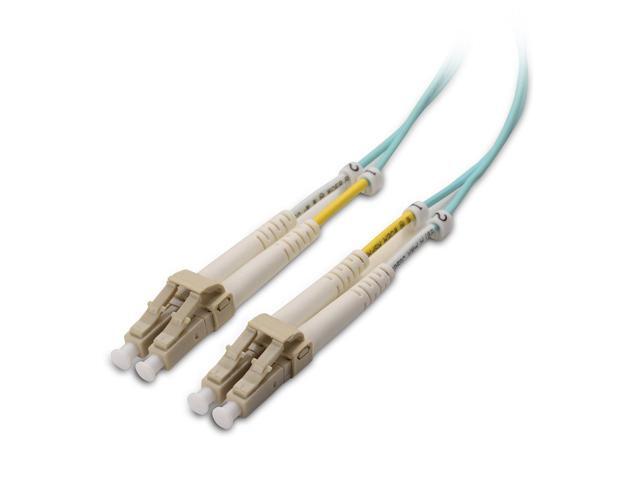 Cable Matters OFNP Plenum Multimode Duplex OM3 Fiber Cable 164.0 Feet / 50m (40Gb 10Gb, LC to LC, 50/125 Fiber Optic Cable, Fiber Patch Cable)