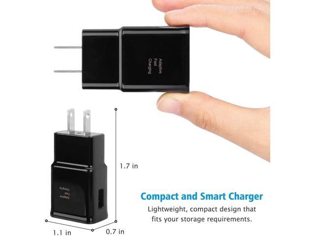 Adaptive Fast Charging Block USB Wall Charger Plug Travel Adapter Android Phone Charger for Samsung Galaxy S24/S23/S22/S22...
