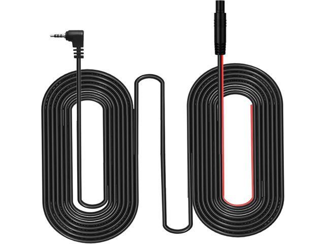 4 Pin Dash Cam Cable,23 Ft 2.5mm Male to 4 Pin Backup Camera Cord,Dash Cam Rear View Camera Ultra Long Cable with Reverse Trigger Wire,Fit for...