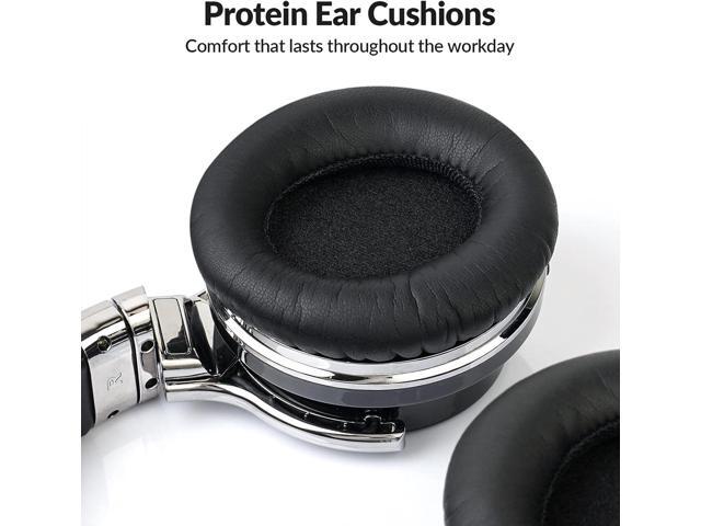 Silensys E7 Active Noise Cancelling Headphones Bluetooth Headphones with Microphone Deep Bass Wireless Headphones Over Ear, Comfortable Protein...