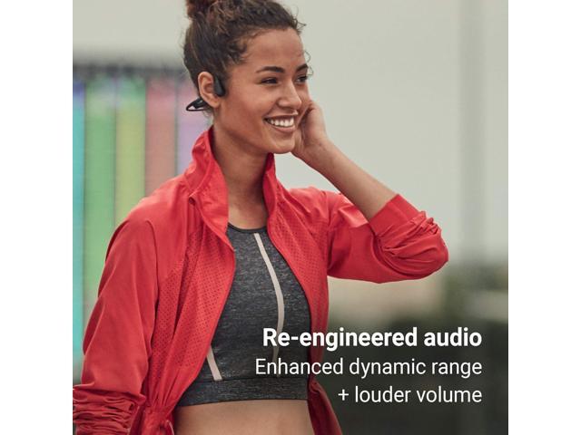 Aftershokz Aeropex (Rebranded as Shokz OpenRun) - Open-Ear Bluetooth Bone Conduction Sport Headphones - Sweat Resistant Wireless Earphones for...