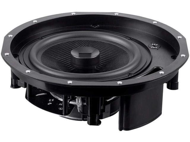 Monoprice Amber 2-Way Carbon Fiber Ceiling Speakers - 8 Inch With Magnetic Grille And Ribbon Tweeter (Pair) - image 9