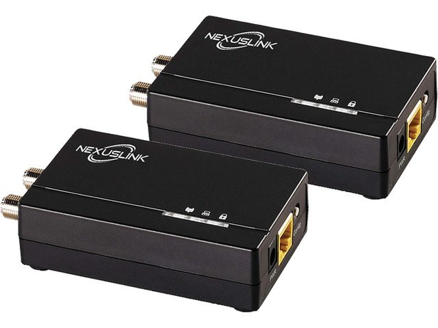 G. hn Ethernet Over Coax Adapter Kit - 1.2Gbps Network for Unused/Dark Coax - Secure Wired Connection for Gaming & Streaming - Easy Setup - Not for...
