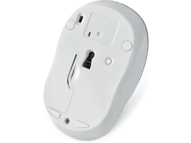 Verbatim 2.4G Wireless LED Silent Mouse - Noiseless and Silent Click Computer Mouse with Nano Receiver for Mac and PC - Silver