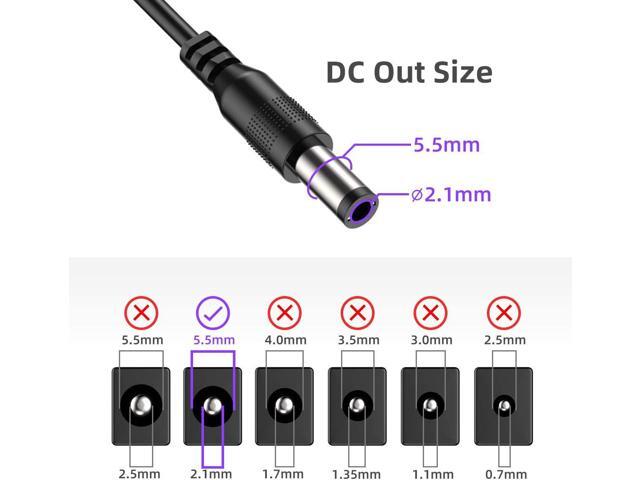 Hitlights 110VAC to 12 VDC 2-Amp 24-watt LED Power Adapter Transformer