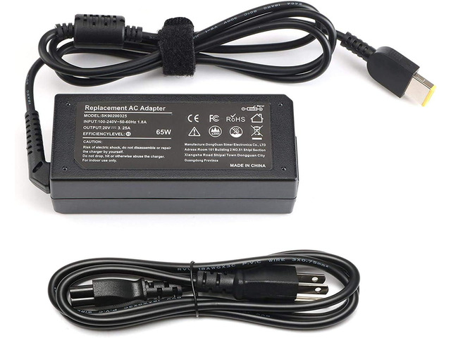 AC Adapter Charger for Lenovo G50-80 80E501J5US, 80E501JFUS; Lenovo G50 80E30181US, 80L0000QUS, 80E501B2US Notebook Battery Power Supply Cord Plug