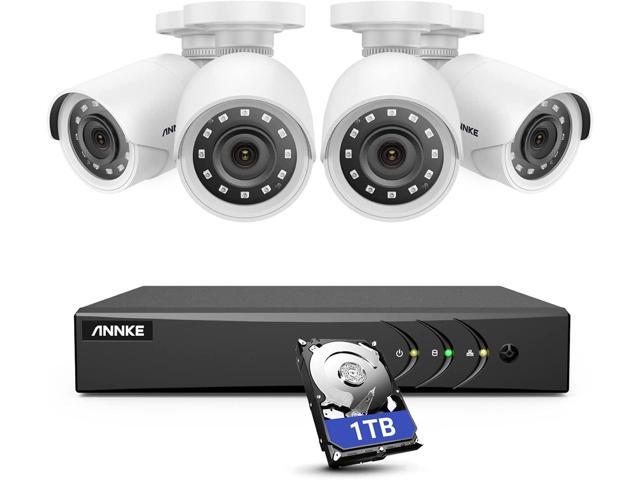 Photos - Surveillance Camera ANNKE 5MP lite Wired Security Camera System With AI Human/Vehicle Detectio