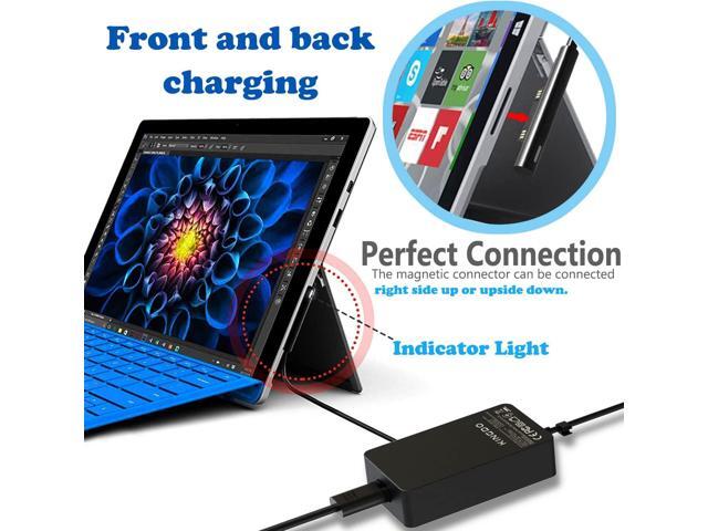Surface Pro Surface Laptop Charger,65W Power Supply Adapter[Updated] for Microsoft Surface Pro 9/8/X/7+/7/6/5/4/3,Surface Laptop...