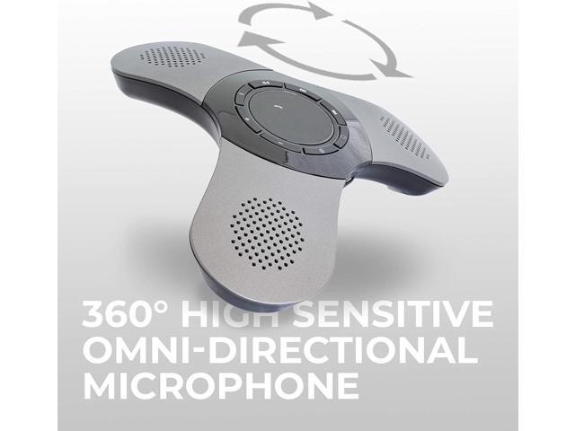 Skywin Bluetooth Conference Speaker with Microphone, Portable Wireless Speaker for Office Desk, Computer, and Laptop, Bluetooth Microphone for...