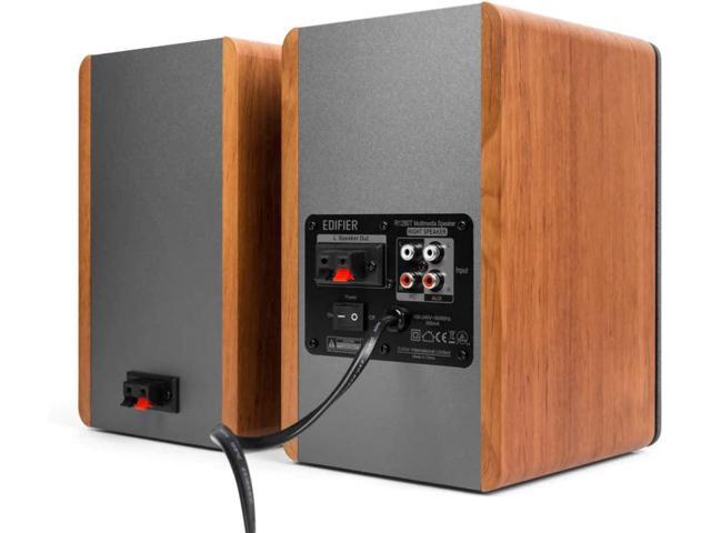 Edifier R1280T Powered Bookshelf Speakers - 2.0 Stereo Active Near Field Monitors - Studio Monitor Speaker - Wooden Enclosure - 42 Watts RMS