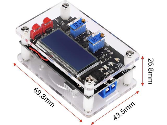 DROK Buck Boost Voltage Regulator, DROK DC 6-30V to DC 0.5-30V 5V 12V 24V Adjustable Voltage Converter, 4A 60W Power Supply Step Up Down...