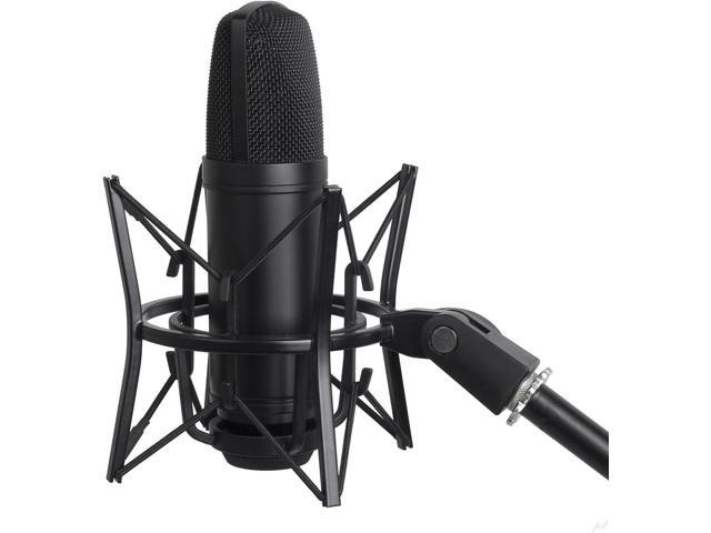 LyxPro MKS1-B Condenser Spider Microphone Shockmount, Anti Vibration and Isolation - Black