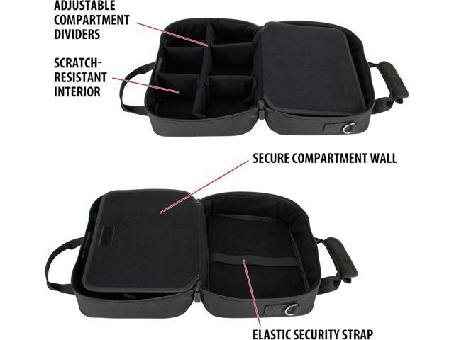 USA Gear Sling Bag Compatible with Nintendo Switch 2, Dock Station, Gamecube / Pro Controller, Joy Cons & more Nintendo Switch 2 Accessories -...