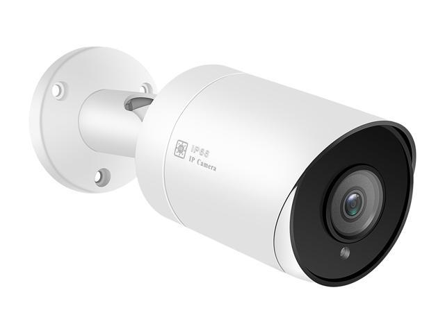 Anpviz 5MP Bullet POE IP Camera with Microphone/Audio 108° Wide Angle Security Camera Outdoor Indoor, 2.8mm Lens Motion Detection,98ft, MicroSD.
