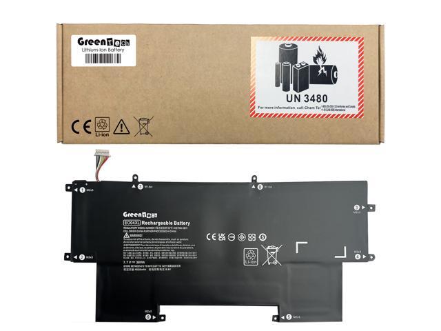 GREENTECH 828226-005 EO04XL BATTERY FOR HP ELITEBOOK FOLIO G1 7.7V 38WHR 827927-1C1 HSTNN-IB7I (White Connector)