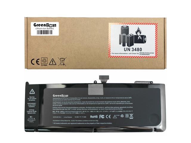 GREENTECH A1321 BATTERY FOR MACBOOK PRO 15 A1286 MID 2009 2010 10.95V 78WH MB985LL/A MB986LL/A