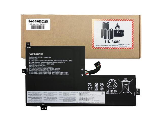 GREENTECH L22M3PG0 5B11K08432 BATTERY FOR LENOVO CHROMEBOOK 100E GEN 4, 500E YOGA GEN 4, IDEAPAD FLEX 3 CHROME 12IAN8 47WH L22X3PG0 L22D3PG0...