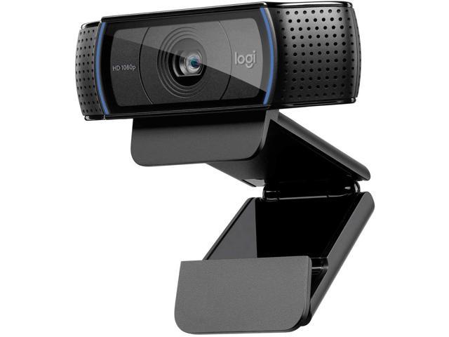 Logitech C920x HD Professional Webcam, Full HD 1080p/30fps Video Calling, Clear Stereo Audio, HD Light Correction, for Skype, Zoom, FaceTime.