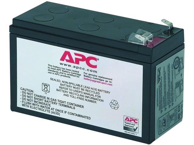 APC Replacement Battery Cartridge, VRLA battery, 9Ah, 12VDC (RBC17)