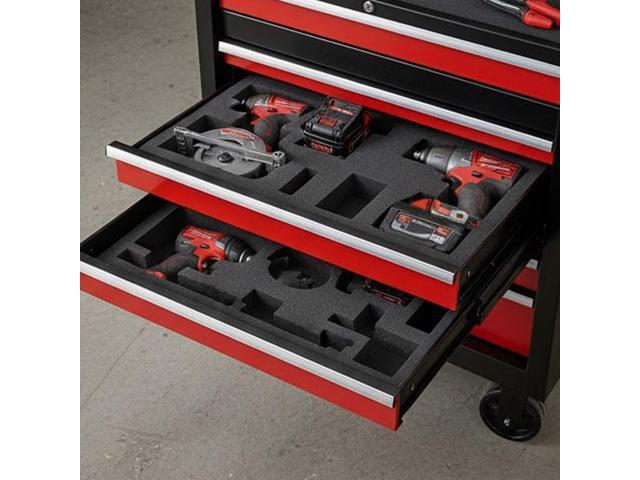 Customizable Foam Insert for Drawer Tool Boxes