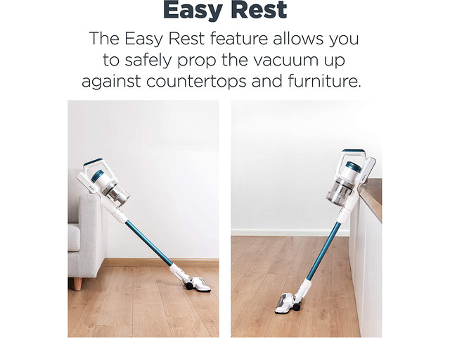 Eureka RapidClean Pro Lightweight Cordless Vacuum Cleaner, High Efficiency Powerful Digital Motor LED Headlights, Convenient Stick and Handheld...