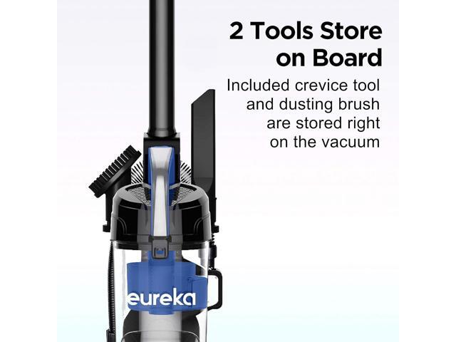 Eureka NEU10AE5 Powerful Bagless Upright Vacuum Cleaner Carpet and Floor, AirSpeed Ultra-Lightweight Vacuum Cleaner, w/ Replacement Filter, Blue