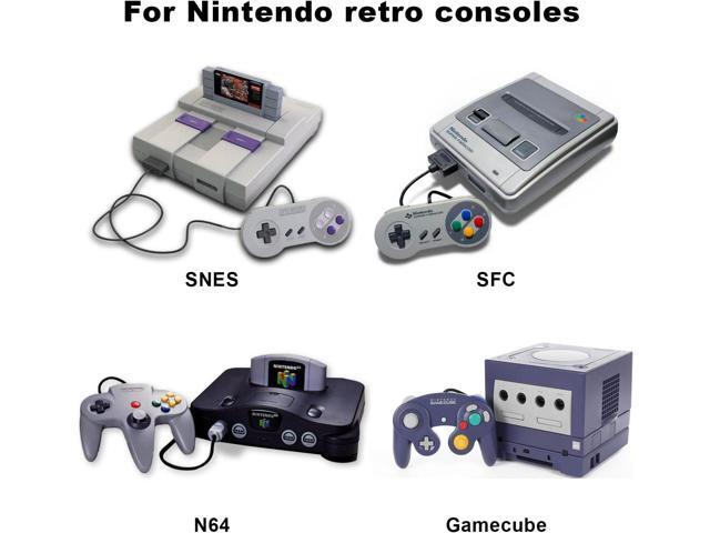 Y. D.F N64 to HDMI Converter Adapter Support 16:9/4:3 Conversion, HDMI Link Cable for N64 /SNES/NGC/SFCPlug and Play