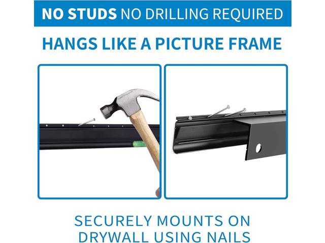 Studless Drywall TV Mount for 13-55 inch TVs, No Stud TV Wall Bracket Max VESA 400x400mm up to 100 lbs Universal Fits Most LED LCD Plasma...