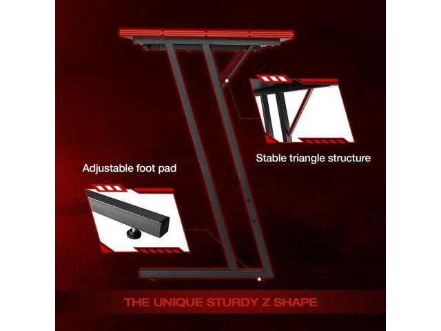 Homall L Shaped Gaming Desk Computer Corner Desk PC Gaming Desk Table with Large Monitor Riser Stand for Home Office Sturdy Writing Workstation...