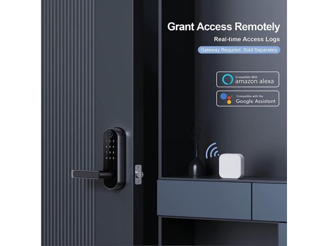Smart Lock, Keyless Entry Door Lock, Smart Door Lock, Smart Lock for Front Door, Door Lock with Keypad, Fingerprint Door Lock, Biometric Door Lock,...