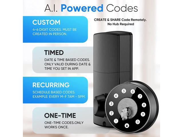 Smart Lock,Keyless Entry Door Lock,Smart Deadbolt,Smart Door Lock,Deadbolt,Deadbolt Lock,Digital Door Lock,Keypad Deadbolt Lock,Smart Locks...