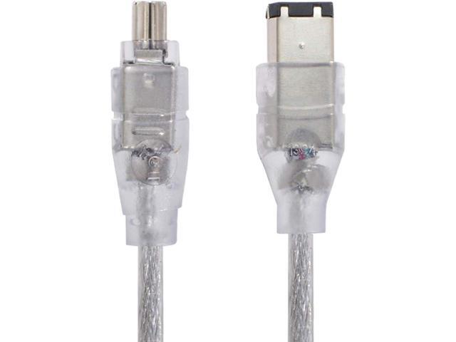 Xiwai 1394 6Pin to Firewire 400 IEEE 1394 4 Pin Male iLink Adapter Cord Cable for Camera Camcorder